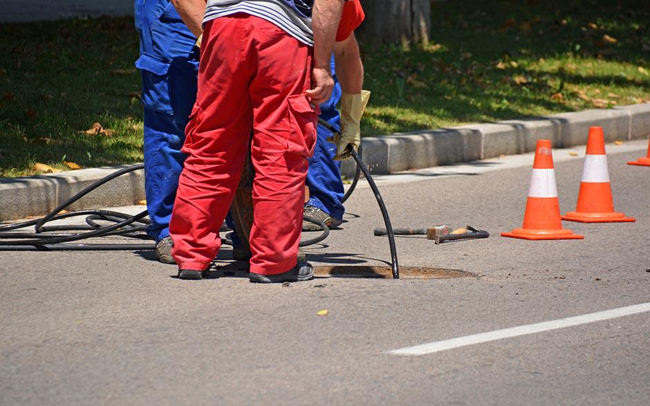 travaux assainissement Ponchon
