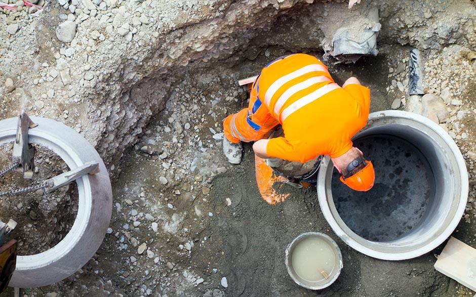 travaux assainissement Ponchon