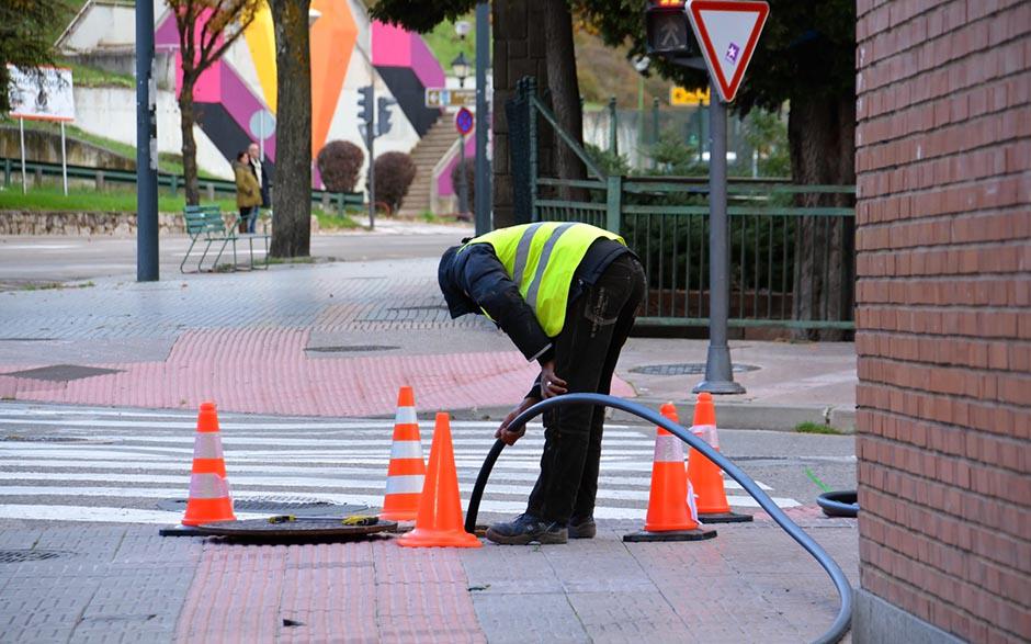 travaux assainissement Ponchon
